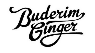 BUDERIM GINGER logo