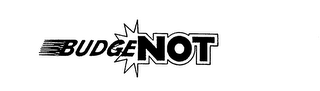 BUDGE NOT logo