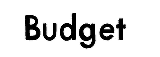 BUDGET logo