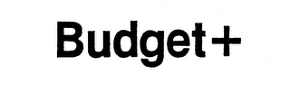 BUDGET + logo