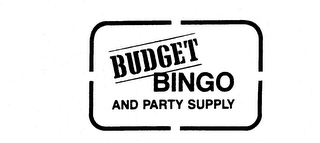 BUDGET BINGO AND PARTY SUPPLY logo