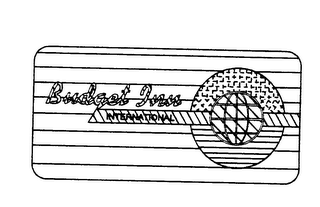 BUDGET INN INTERNATIONAL logo