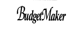BUDGET MAKER logo
