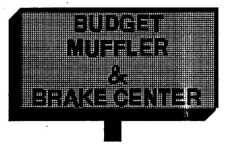BUDGET MUFFLER & BRAKE CENTER logo