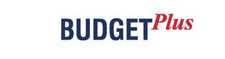 BUDGET PLUS logo