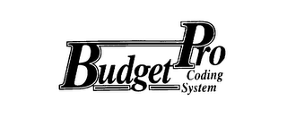 BUDGET PRO CODING SYSTEM logo