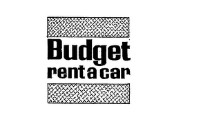 BUDGET RENT A CAR logo