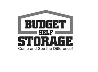 BUDGET SELF STORAGE COME AND SEE THE DIFFERENCE! logo