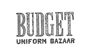 BUDGET UNIFORM BAZAAR logo