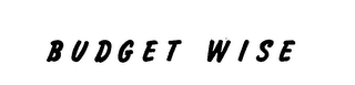 BUDGET WISE logo