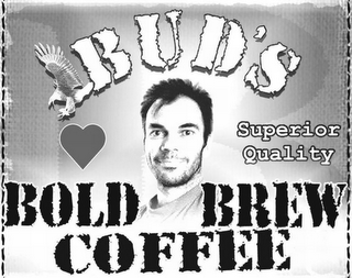 BUD'S BOLD BREW COFFEE SUPERIOR QUALITYB logo