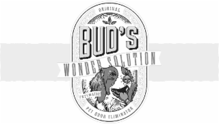 BUD'S WONDER SOLUTION ORIGINAL ENZYMATIC PET ODOR ELIMINATOR logo