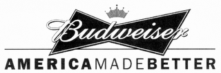 BUDWEISER AMERICAMADEBETTER logo