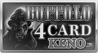 BUFFALO 4 CARD KENO logo