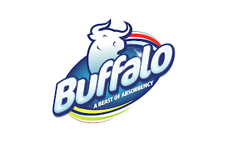 BUFFALO A BEAST OF ABSORBENCY logo