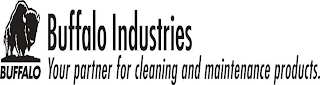 BUFFALO BUFFALO INDUSTRIES YOUR PARTNER FOR CLEANING AND MAINTENANCE PRODUCTS. logo