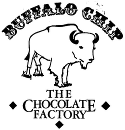 BUFFALO CHIP THE CHOCOLATE FACTORY POST OFFICE BOX 98 MCLEAN, VIRGINIA 22101 (703) 241-1892 logo