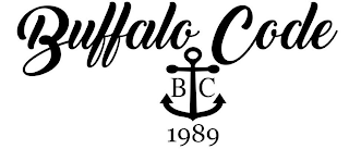 BUFFALO CODE BC 1989 logo