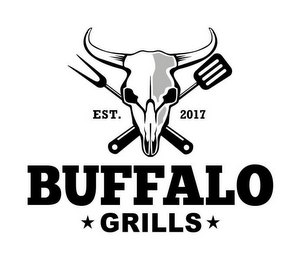 BUFFALO GRILLS EST. 2017 logo