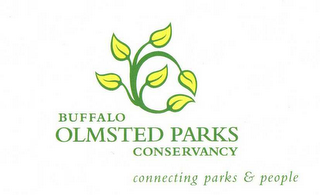 BUFFALO OLMSTED PARKS CONSERVANCY CONNECTING PARKS & PEOPLE logo