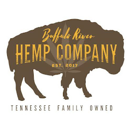BUFFALO RIVER HEMP COMPANY, EST. 2017, TENNESSEE FAMILY OWNED logo