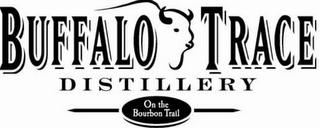 BUFFALO TRACE DISTILLERY ON THE BOURBON TRAIL logo