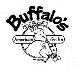 BUFFALO'S ORIGINAL AMERICAN GRILLE EST.1984 logo