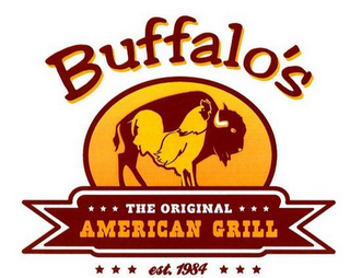 BUFFALO'S THE ORIGINAL AMERICAN GRILL EST. 1984 logo
