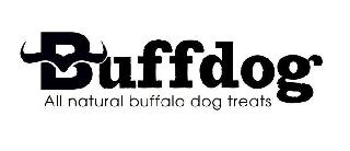 BUFFDOG ALL NATURAL BUFFALO DOG TREATS logo