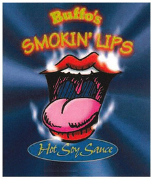 BUFFO'S SMOKIN' LIPS HOT SOY SAUCE logo