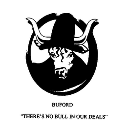 BUFORD "THERE'S NO BULL IN OUR DEALS" logo