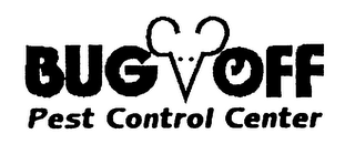 BUG OFF PEST CONTROL CENTER logo