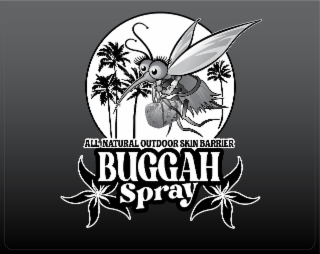 BUGGAH SPRAY    ALL NATURAL OUTDOOR SKIN BARRIER logo