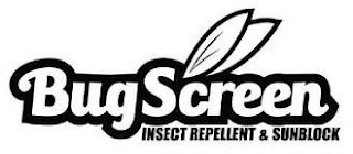 BUGSCREEN INSECT REPELLENT & SUNBLOCK logo