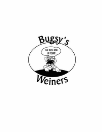 BUGSY'S WEINERS THE BEST DOG IN TOWN