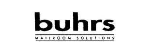 BUHRS MAILROOM SOLUTIONS logo
