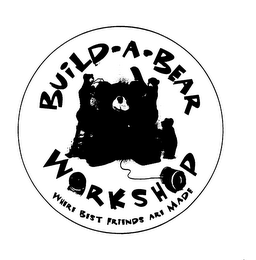 BUILD-A-BEAR WORKSHOP WHERE BEST FRIENDS ARE MADE logo