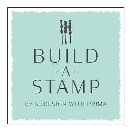 BUILD-A-STAMP BY REDESIGN WITH PRIMA logo