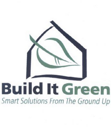 BUILD IT GREEN SMART SOLUTIONS FROM THE GROUND UP logo
