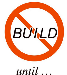 BUILD UNTIL... logo