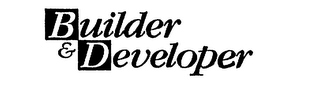 BUILDER & DEVELOPER logo