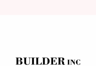 BUILDER INC logo
