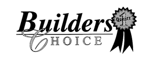 BUILDERS CHOICE logo