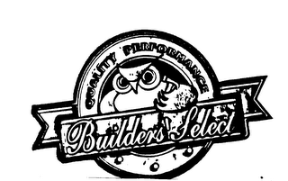 BUILDERS SELECT QUALITY PERFORMANCE logo