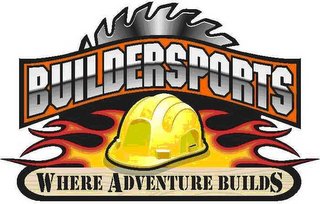 BUILDERSPORTS WHERE ADVENTURE BUILDS logo