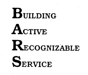 BUILDING ACTIVE RECOGNIZABLE SERVICE logo