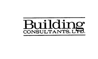BUILDING CONSULTANTS, LTD. logo