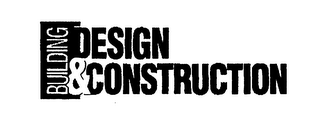 BUILDING DESIGN & CONSTRUCTION logo