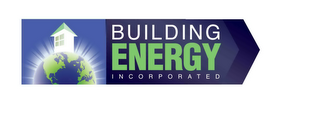 BUILDING ENERGY INCORPORATED logo