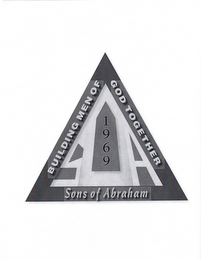 BUILDING MEN OF GOD TOGETHER SONS OF ABRAHAM SOA 1969 logo